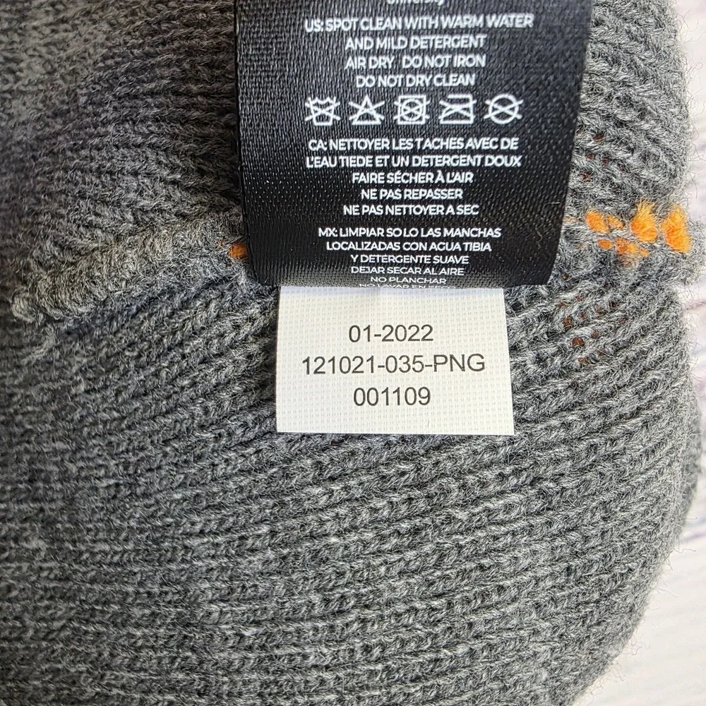 47 Brand Womens Tennessee Vols Cuffed Winter Knit Hat Cap Pom Beanie Orange Gray
